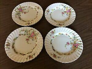 yzLb`piEHEE@Be[WAeB[N[k~g{[COh̃T_v[gVintage Antique Lorraine Minton Bone China England Set Of Four S