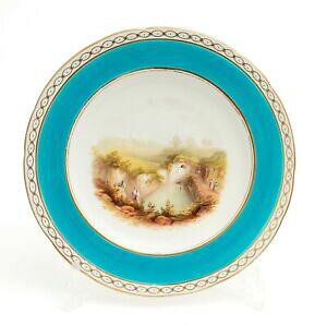 yzLb`piEHEE@AeB[N~ghLrlbgv[gƖq̓IȔjAntique Minton China Hand Painted Cabinet Plate with Pastoral Ruin c1863