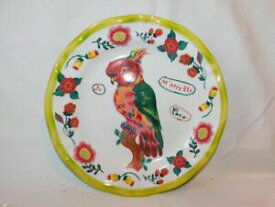 【送料無料】キッチン用品・食器・調理器具・陶器　ナタリー・レテ・オウムプレートNathalie Lete Parrot Plate