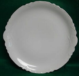 【送料無料】キッチン用品・食器・調理器具・陶器　ハビランドランソンホワイトラウンドプラッターチョッププレートHaviland RANSON WHITE 13 Round Platter Chop Plate