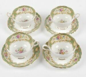 yzLb`piEHEE@pS̃Be[WZbg|ph[eB[Jbv\[T[\[T[VINTAGE SET OF 4 PARAGON CHINA POMPADOUR TEACUP  SAUCER W/ 2 ADDT. SAUCERS