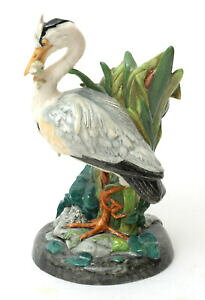 yzLb`piEHEE@~gC~j`AЃ}WJwtBMAChCCOhMinton In Miniature Ltd Edition Majolica Heron Figurine (Made In En