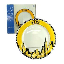 【送料無料】キッチン用品・食器・調理器具・陶器　スタジオノヴァニューヨークタクシーチョッププレートラウンドプラッタータクシーディナーStudio Nova NEW YORK TAXI Chop Plate/Round Platter TPC53-313 NY TAXI 12 Dinner