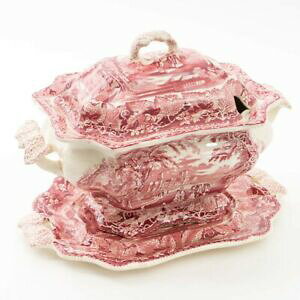 yzLb`piEHEE@AeB[NC\̃`CirX^sNACAXg[X[v`[[ӂT[rOv[gAntique Mason's China Vista Pink Iron