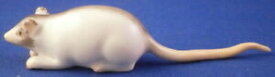 【送料無料】キッチン用品・食器・調理器具・陶器　かわいいマイセン磁器ミニチュアマウスフィギュアポルゼラン・モース・フィグルCute Meissen Porcelain Miniature Mouse Figurine Figure Porzellan Maus Figur