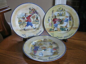 yzLb`piEHEE@ZbgEBAY\m}OfT_܂̓fU[gv[gSet of 3 Williams Sonoma La Grande@7 3/4 Salad or Dessert Plates