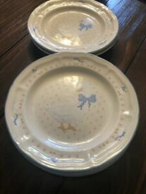 【送料無料】キッチン用品・食器・調理器具・陶器　ブリッカーブロンストーンウェアおばさんローディダックスサラダデザートプレートのセット?Set of 5 Brickoven Stoneware Aunt Rhody Ducks Salad Dessert Plates ~ 7 3/4