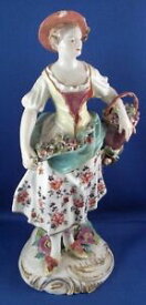 【送料無料】キッチン用品・食器・調理器具・陶器　アンティークダービー磁器初期の女性フィギュアフィギュア英語イングランドフィギュアAntique 18thC Derby Porcelain Early Lady Figurine Figure English England Figur