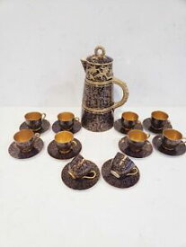 【送料無料】キッチン用品・食器・調理器具・陶器　ロイヤルウスターデミタッセカップソーサーセットコーヒーポットアンティークイングランド10 Royal Worcester Demitasse Cups &amp; Saucers set with coffee pot Antique Engl