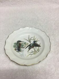 【送料無料】キッチン用品・食器・調理器具・陶器　メリーイングランドボーン中国小鳥プレートMerrie England Bone China Small Bird Plate