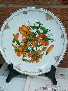yzLb`piEHEE@CEAo[gERN^[Yv[gu^CK[E[vARoyal Albert Collectors@Plate@Tiger Lily, Boxed