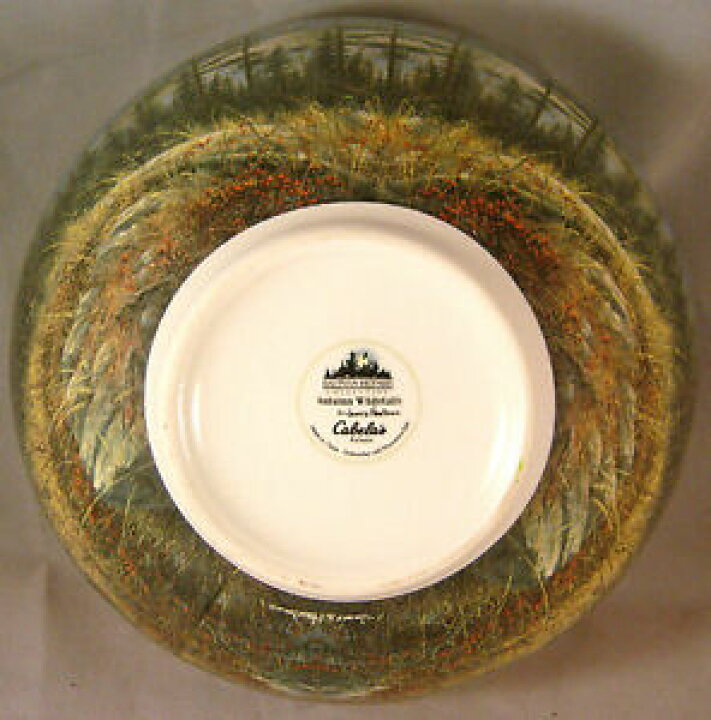 【ポイント10倍】 キッチン用品 食器 調理器具 陶器 ホワイトテール鹿ボウルスコッティズの民芸品石器WHITE TAIL DEER BOWL