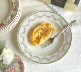【送料無料】キッチン用品・食器・調理器具・陶器　楽しいリモージュハビランドスープパスタ朝食シリアルプレートボウル花スワッグDelightful Limoges Haviland Soup Pasta Breakfast Cereal Plate Bowl Flowers Swags