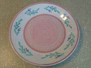 yzLb`piEHEE@JJsNK[h`bvv[gnh́AC^A̗Dꂽp^[`܂Caleca Pink Garland 14 Chop Plate Hand painted Italy Excel