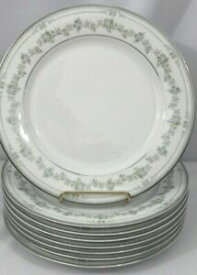 【送料無料】キッチン用品・食器・調理器具・陶器　ヴィンテージノリテイクノーウッドサラダプレートのロットVintage 1959-1971 Lot of 4 Noritake Norwood 8.25 Salad Plates　60911