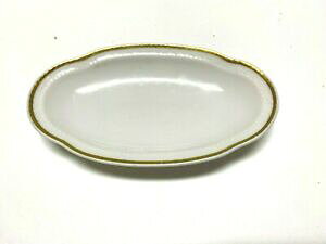 yzLb`piEHEE@`[hWmC^AȃI[ȗȉ~`̎M̃gRichard Ginori Italy small olive oval dish white with gold trim 6.5 x 3.5