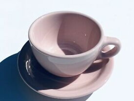 【送料無料】キッチン用品・食器・調理器具・陶器　スターリングチャイナシェルピンクコーヒーカップソーサーミッドセンチュリーモダンレストランウェアSterling China Shell Pink Coffee Cup &amp; Saucer Mid Century Modern Restau