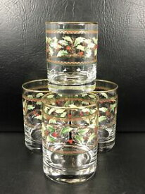 【送料無料】キッチン用品・食器・調理器具・陶器　ロイヤルリミテッドホリデーセットオブダブルオールドファッショングラスRoyal Limited Holiday Set Of 4 Double Old Fashioned Glasses