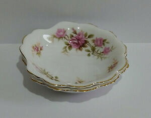 yzLb`piEHEE@CAo[g{[VFv[gg}X×Royal Albert Bone China Decorative Shell Plates Trinket Dishes - Romance x 2