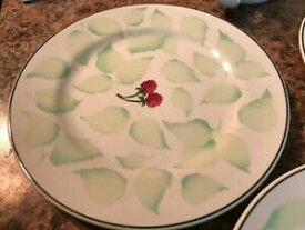 【送料無料】キッチン用品・食器・調理器具・陶器　ベリーボダショップサラダデザートプレートスウェーデンのセットSet of 4 Berry Boda Shop Salad/Dessert Plates 8/Sweden
