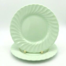 【送料無料】キッチン用品・食器・調理器具・陶器　ミントンシェルグリーンティープレートサイドプレート約x2 Minton Shell Green Tea Plates Side Plates 6.5 Approx