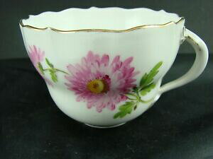 yzLb`piEHEE@}CZR[q[JbvhԔɃN[MEISSEN TEA / COFFEE CUP@HAND PAINTED FLOWERS - VERY CLEAN