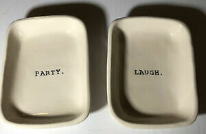 yzLb`piEHEE@G_O؃v[gZbgp[eB[΂x[WfBbV}[^Rae Dunn Appetizer Plate set of 2 Party Laugh Beige Dish by Magenta