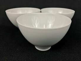【送料無料】キッチン用品・食器・調理器具・陶器　クレートバレルノヴァスパル磁器ライスボウルホワイトCrate &amp; Barrel Nova Spal Porcelain THREE 5 3/8 Rice Bowls White