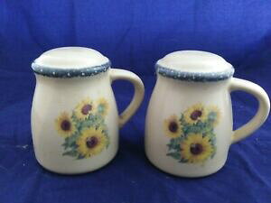 yzLb`piEHEE@z[K[fp[eB[ЃXg[EFAЂ܂ԕEybp[VF[J[Home  Garden Party Ltd Stoneware Sunflower Floral Pattern Salt  