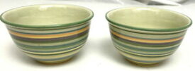 【送料無料】キッチン用品・食器・調理器具・陶器　セットテーブルトップギャラリーシリアルクーペボウルストライプによるオーロラSet of 2 - Aurora by Tabletops Gallery 6 Cereal Coupe Bowl - Striped