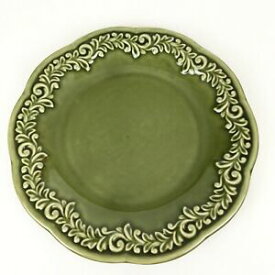 【送料無料】キッチン用品・食器・調理器具・陶器　認定国際ディナープレートカリデザイングリーンCertified International Dinner Plate KariDesign Green