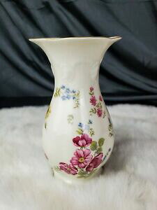 yzLb`piEHEE@[[^[Ԃ̃X~̓q}ԕrsNAzCgS[hRosenthal floral violets sunflower bud vase pink, white gold