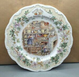 yzLb`piEHEE@u[Chguu[wbWXgAX^vv[gLovely Royal Doulton Brambly Hedge The Store Stump Decorative Plate SU1679