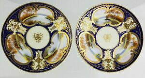 yzLb`piEHEE@×Be[WmeCNCH탍[[tX^vTChv[g2 x Vintage Noritake Royal Crockery Laurel Leaf Bbackstamp 6.5 Side Plates