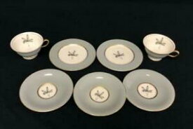 【送料無料】キッチン用品・食器・調理器具・陶器　キャッスルトン中国のロットつのティーカップつのソーサーつのソーサーLot of 7 Castleton China - Two Tea Cups + Three 6 saucers + Two 6.25 Saucers