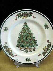 yzLb`piEHEE@W\uU[YrNgÃNX}XfBi[v[gJOHNSON BROTHERS VICTORIAN CHRISTMAS SIX 10 1/4 DINNER PLATES BEAUTIFUL!