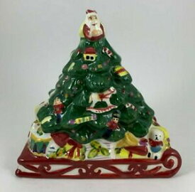【送料無料】キッチン用品・食器・調理器具・陶器　スポデクリスマスツリー形ナプキンホルダーSpode Christmas Tree Shaped Napkin Holder