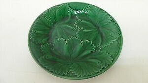 yzLb`piEHEE@AeB[N}WJG{XuhEtv[g_x|[gAJ[X^vANTIQUE MAJOLICA EMBOSSED GRAPE VINE LEAF PLATE DAVENPORT ANCHOR ST