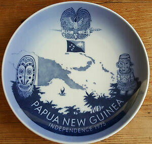 yzLb`piEHEE@CRyn[QpvAj[MjAƗv[gRoyal Copenhagen Papua New Guinea Independence Plate 1975