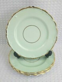 【送料無料】キッチン用品・食器・調理器具・陶器　パラゴン年代ファインチャイナティーサイドプレートミントグリーンヴィンテージ優れたParagon 1930s Fine China 4x Tea Side Plates - Mint Green Vintage Excellent