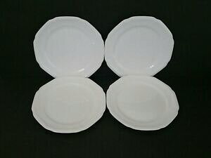 yzLb`piEHEE@O}AeB[NzCg{[T_`v[g4 Mikasa Antique White Bone China 8 3/8 Salad/Lunch Plates ~ HGC363