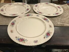【送料無料】キッチン用品・食器・調理器具・陶器　レノックス中国パブロバセットリブ付きディナープレートサイズLenox China Pavlova Set Of Three Ribbed Dinner Plates Size 10 1/2”