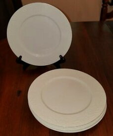 【送料無料】キッチン用品・食器・調理器具・陶器　ハヴィランド・リモージュ「プロヴァンス・ブラン」枚のサラダプレートのパターンセットが廃止されましたHaviland Limoges Provence Blanc Pattern Set of 4 Salad Plates Discontinue