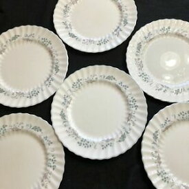 【送料無料】キッチン用品・食器・調理器具・陶器　ロイヤル・ドルトン・グレン・ウルディンディナープレートのセットSet Of 6 Royal Doulton Glen Auldyn H4959 10.5 Dinner Plates