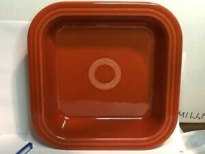 yzLb`piEHEE@tBGX^EFApvJXNGAx[J[tBGX^xCNpix[LOpEUC Fiestaware Paprika Square Baker Fiesta Bakeware Baking Pan 10 3/4 x 2