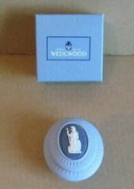 【送料無料】キッチン用品・食器・調理器具・陶器　ウェッグウッドジャスパーウェアトリカラーブリタニアボックスWedgwood Jasperware Tri Coloured Britannia Box