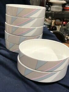 yzLb`piEHEE@~JTe|ZbgEhX[v{ENmikasa tempo eighty axis set of 7 round soup bowls 6 3/4 in 1980s era