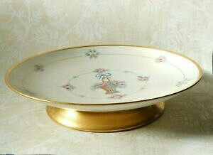 yzLb`piEHEE@sbJ[hAeB[N`P[Lv[gt[oXPbgVTG Pickard China Antique Handpainted Porcelain 10 Cake Plate Flower Basket