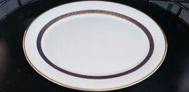 【送料無料】キッチン用品・食器・調理器具・陶器　ロイヤル・ドートン・チャイナ・ハーロウオーバル・サービング・プラッターRoyal Doulton China Harlow 13 1/2 Oval Serving Platter #5034