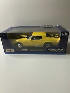 yz͌^ fJ[ }CXgV{[J}CG[maisto 1971 chevrolet camaro z28 118 2020 special edition yellow